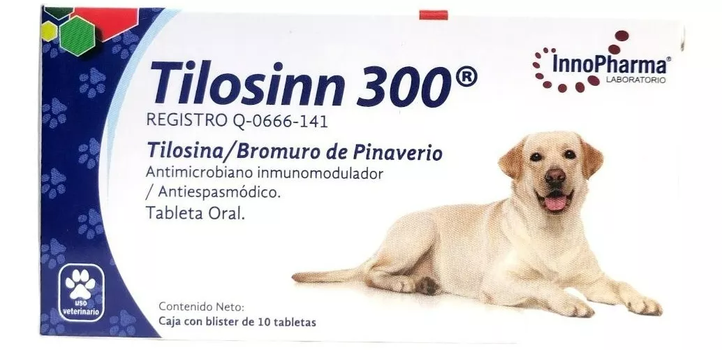 Tilosinn 300mg Caja con 10 Tabletas - Innopharma Tilosinn 300mg Caja con 10 Tabletas - Innopharma